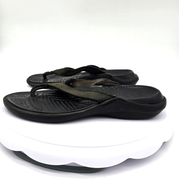 Crocs Shoes Mens 6 Walu Express Flip Flop Sandals Synthetic Croslite Summer